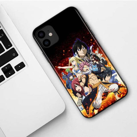 Coque pour téléphone portable iPhone 12 Pro Max Parodie Fairy Tail - Natsu  Dragnir